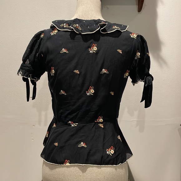 Anthropologie Lithe size 4 blouse - Picture 2 of 2